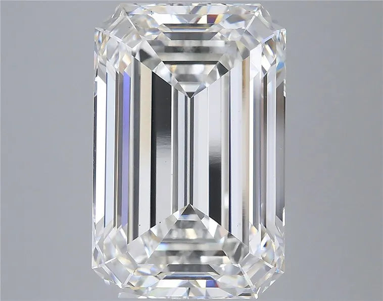 8.56ct Emerald Lab Grown Diamond (Colour F, Clarity VS1, IGI Certified)