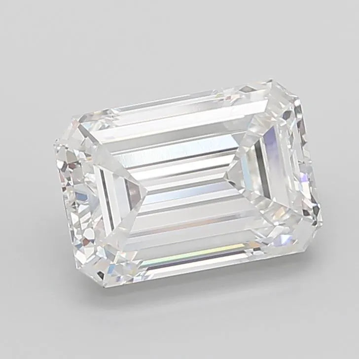 8.58ct Emerald Lab Grown Diamond (Colour D, Clarity VVS2, IGI Certified)