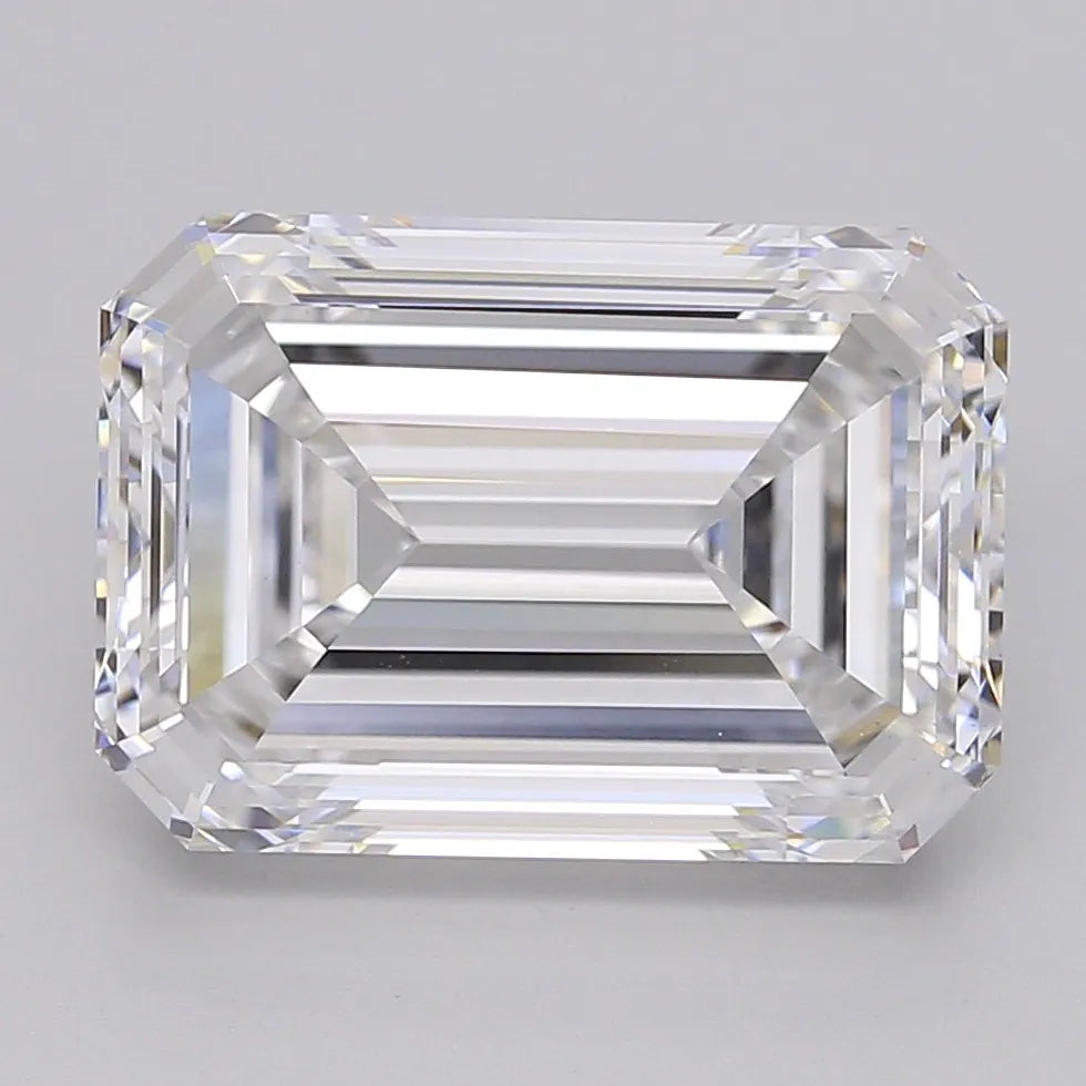 8.58ct Emerald Lab Grown Diamond (Colour E, Clarity VS1, IGI Certified)