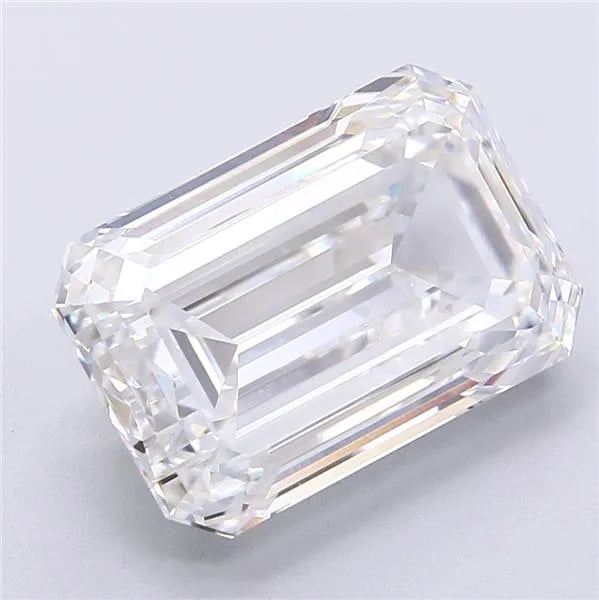 8.72ct Emerald Lab Grown Diamond (Colour D, Clarity VVS2, IGI Certified)