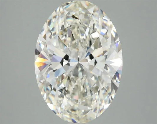 4.01ct Oval Lab Grown Diamond (Colour H, Clarity VVS2, IGI Certified)
