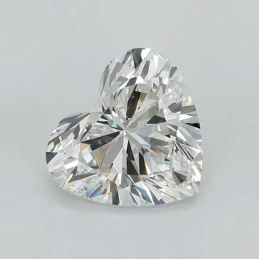 8.03ct Heart Lab Grown Diamond (Colour F, Clarity VS1, IGI Certified)