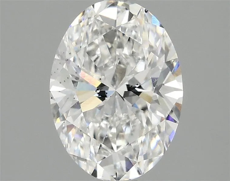 2.05ct Oval Lab Grown Diamond (Colour E, Clarity SI1, IGI Certified)
