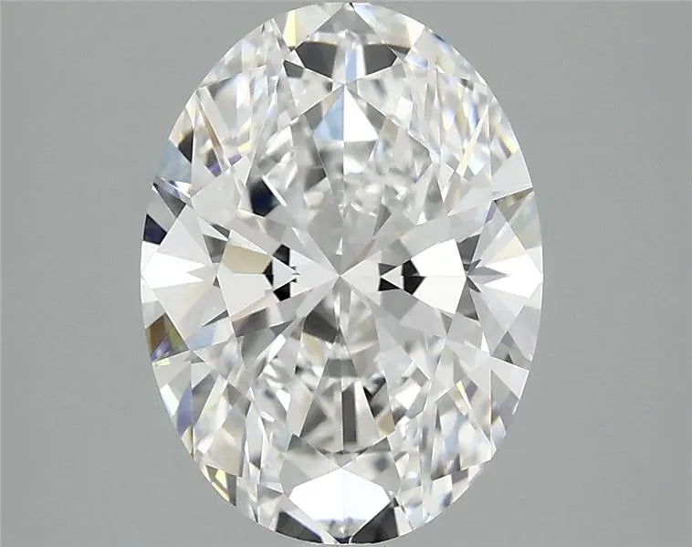3.00ct Oval Lab Grown Diamond (Colour D, Clarity VVS2, IGI Certified)