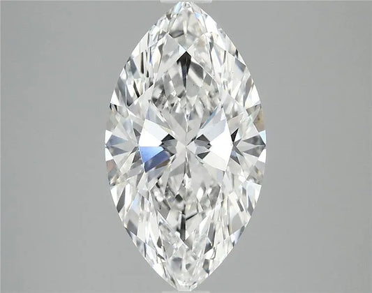 2.97ct Marquise Lab Grown Diamond (Colour F, Clarity VS1, IGI Certified)