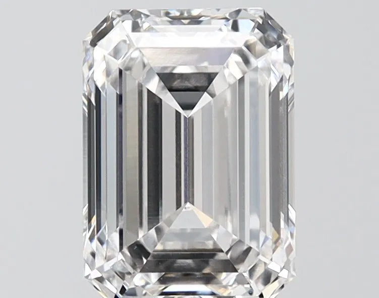 2.12ct Emerald Lab Grown Diamond (Colour E, Clarity VVS2, IGI Certified)