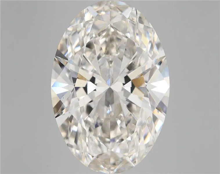 9.00ct Oval Lab Grown Diamond (Colour G, Clarity VS2, IGI Certified)
