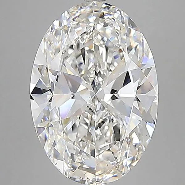 9.00ct Oval Lab Grown Diamond (Colour G, Clarity VS2, IGI Certified)