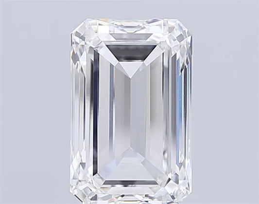 9.02ct Emerald Lab Grown Diamond (Colour E, Clarity VVS2, IGI Certified)
