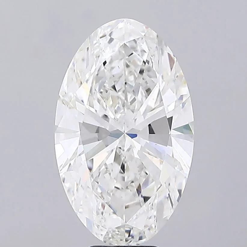 9.02ct Oval Lab Grown Diamond (Colour F, Clarity VS1, IGI Certified)
