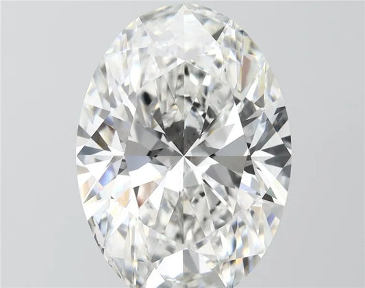9.03ct Oval Lab Grown Diamond (Colour F, Clarity VS1, IGI Certified)