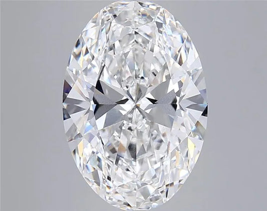 9.06ct Oval Lab Grown Diamond (Colour E, Clarity VVS2, IGI Certified)