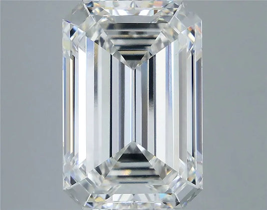 9.07ct Emerald Lab Grown Diamond (Colour F, Clarity VVS2, IGI Certified)