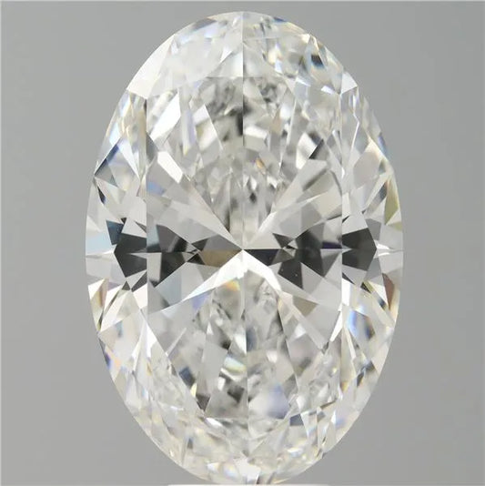 9.07ct Oval Lab Grown Diamond (Colour E, Clarity VVS1, IGI Certified)