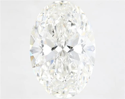 9.08ct Oval Lab Grown Diamond (Colour G, Clarity VS1, IGI Certified)