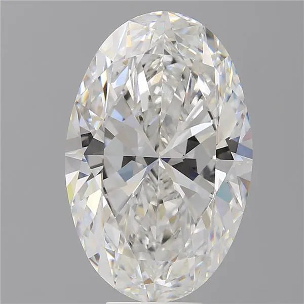 9.09ct Oval Lab Grown Diamond (Colour E, Clarity VVS2, IGI Certified)