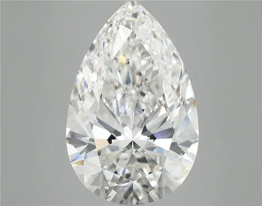 9.26ct Pear Lab Grown Diamond (Colour F, Clarity VVS2, IGI Certified)