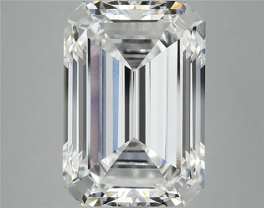 9.34ct Emerald Lab Grown Diamond (Colour E, Clarity VVS2, IGI Certified)