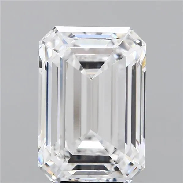 9.35ct Emerald Lab Grown Diamond (Colour E, Clarity VVS2, IGI Certified)
