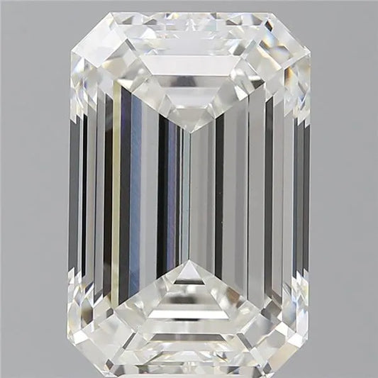 9.58ct Emerald Lab Grown Diamond (Colour E, Clarity VVS2, IGI Certified)