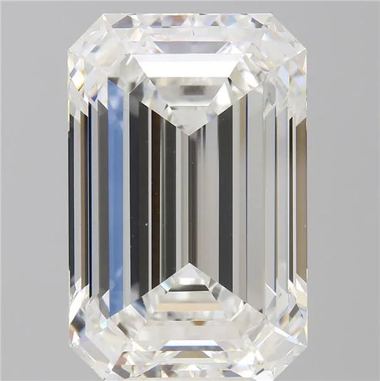 9.59ct Emerald Lab Grown Diamond (Colour E, Clarity VVS2, IGI Certified)