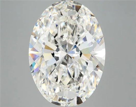 9.91ct Oval Lab Grown Diamond (Colour G, Clarity VVS2, IGI Certified)