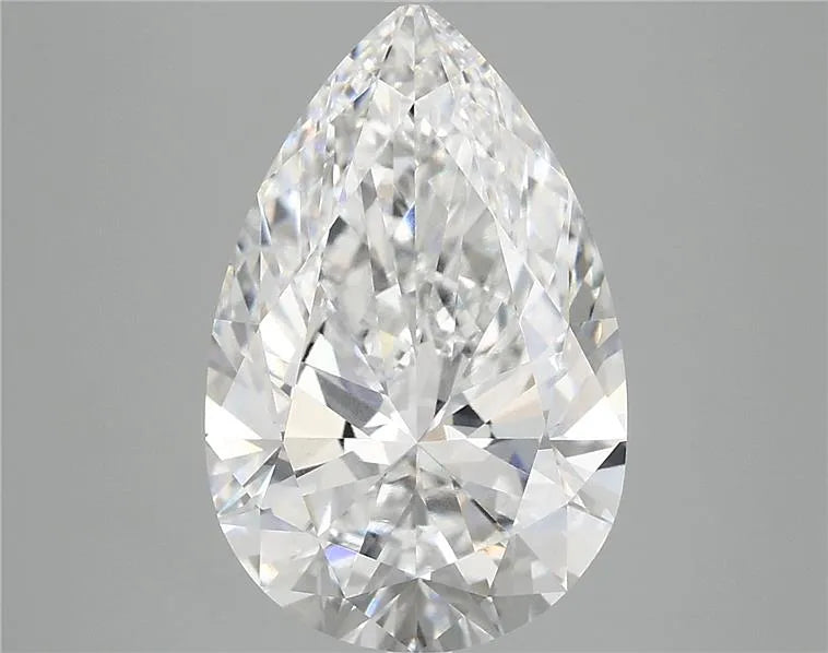 5.06ct Pear Lab Grown Diamond (Colour E, Clarity VVS2, IGI Certified)
