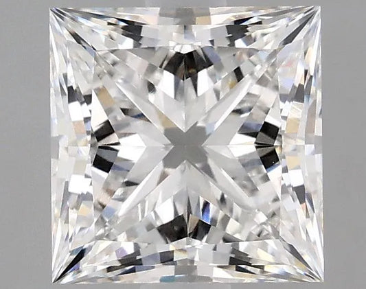 2.40ct Princess Lab Grown Diamond (Colour E, Clarity VS1, IGI Certified)