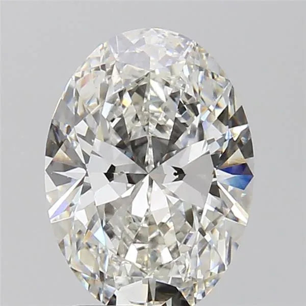 2.00ct Oval Lab Grown Diamond (Colour G, Clarity VS1, IGI Certified)