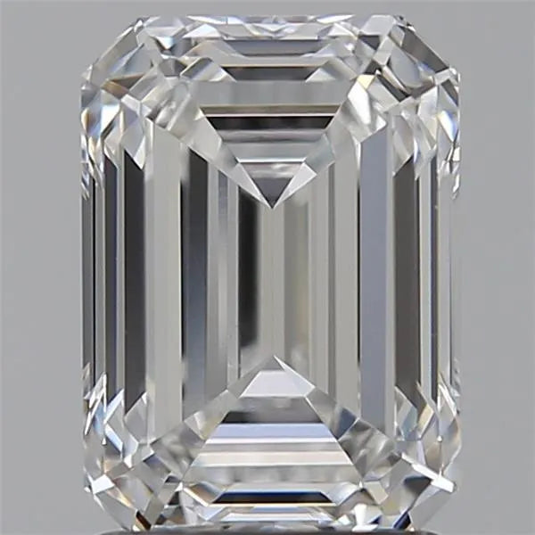 2.04ct Emerald Lab Grown Diamond (Colour D, Clarity VVS1, IGI Certified)