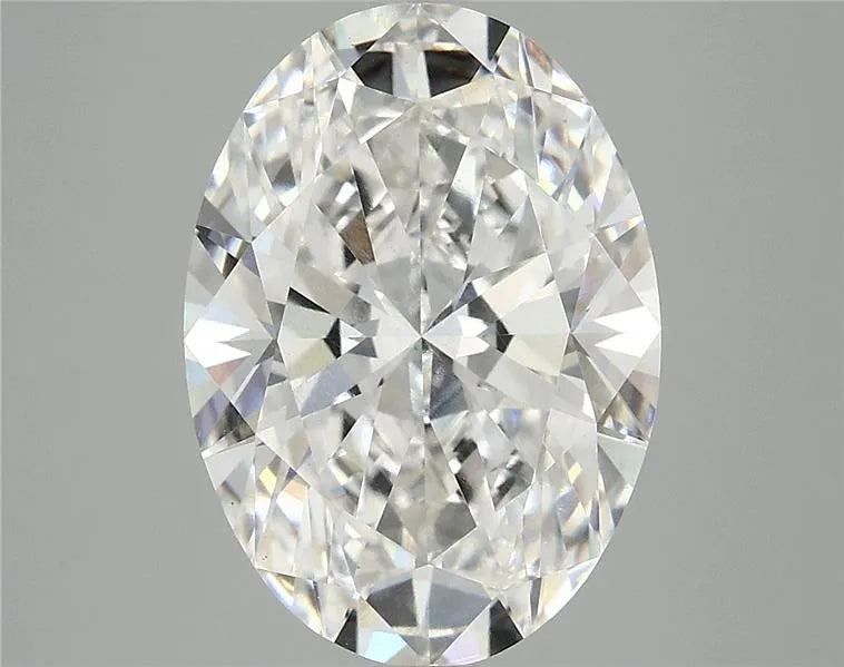 5.10ct Oval Lab Grown Diamond (Colour F, Clarity VS1, IGI Certified)