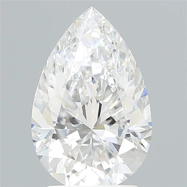 2.65ct Pear Lab Grown Diamond (Colour D, Clarity VVS2, IGI Certified)