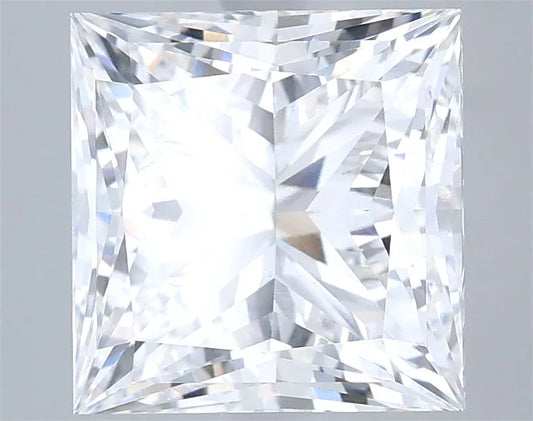 4.01ct Princess Lab Grown Diamond (Colour E, Clarity VVS2, GIA Certified)
