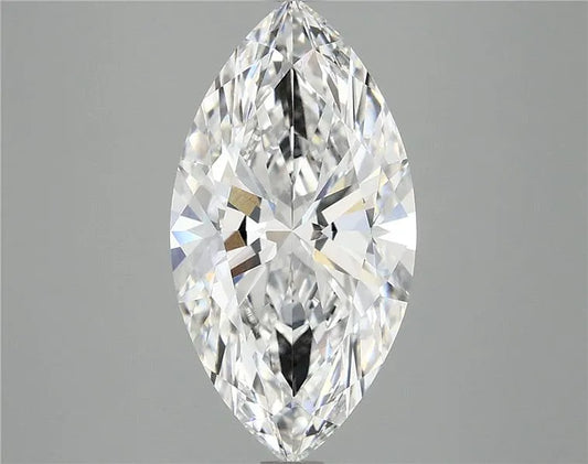4.08ct Marquise Lab Grown Diamond (Colour E, Clarity VVS2, IGI Certified)