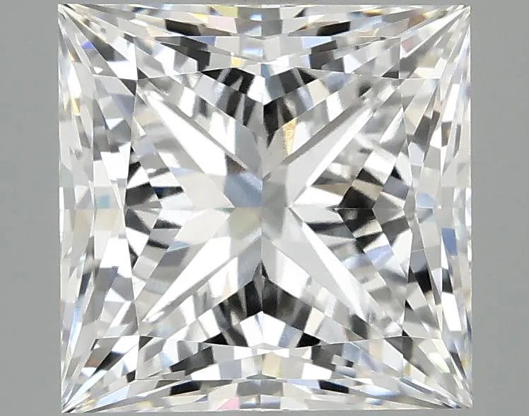4.20ct Princess Lab Grown Diamond (Colour E, Clarity VVS2, IGI Certified)