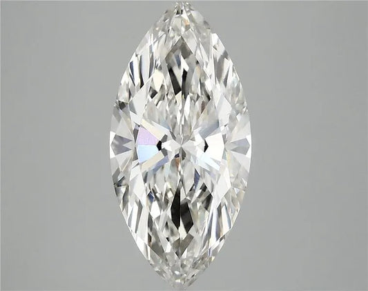 3.01ct Marquise Lab Grown Diamond (Colour H, Clarity VVS2, IGI Certified)
