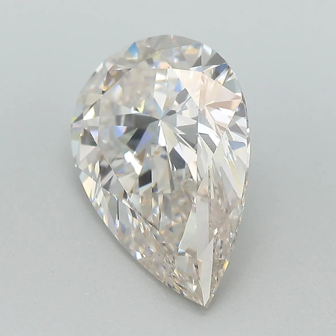 3.31ct Pear Lab Grown Diamond (Colour H, Clarity VS1, IGI Certified)