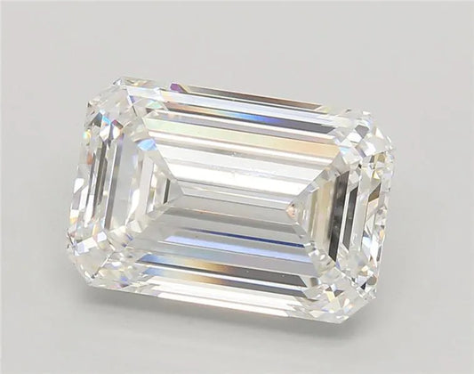 5.08ct Emerald Lab Grown Diamond (Colour E, Clarity VVS2, IGI Certified)