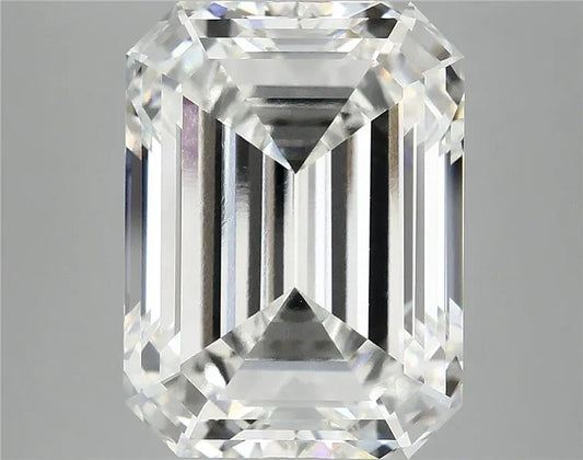 9.33ct Emerald Lab Grown Diamond (Colour G, Clarity VVS2, IGI Certified)